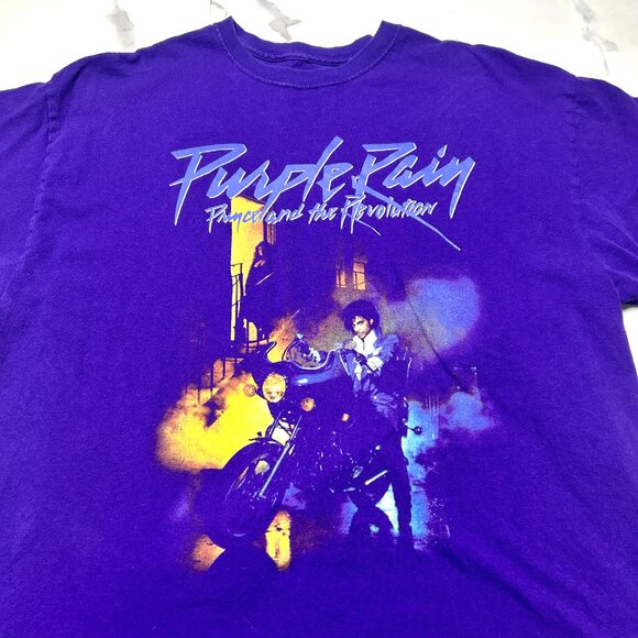 Prince Purple Rain And The Revolution Graphic T Shirt Mens XL - Picture 2 of 4